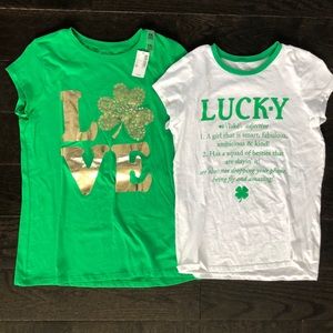 St Patricks’s Day Tees for Girls